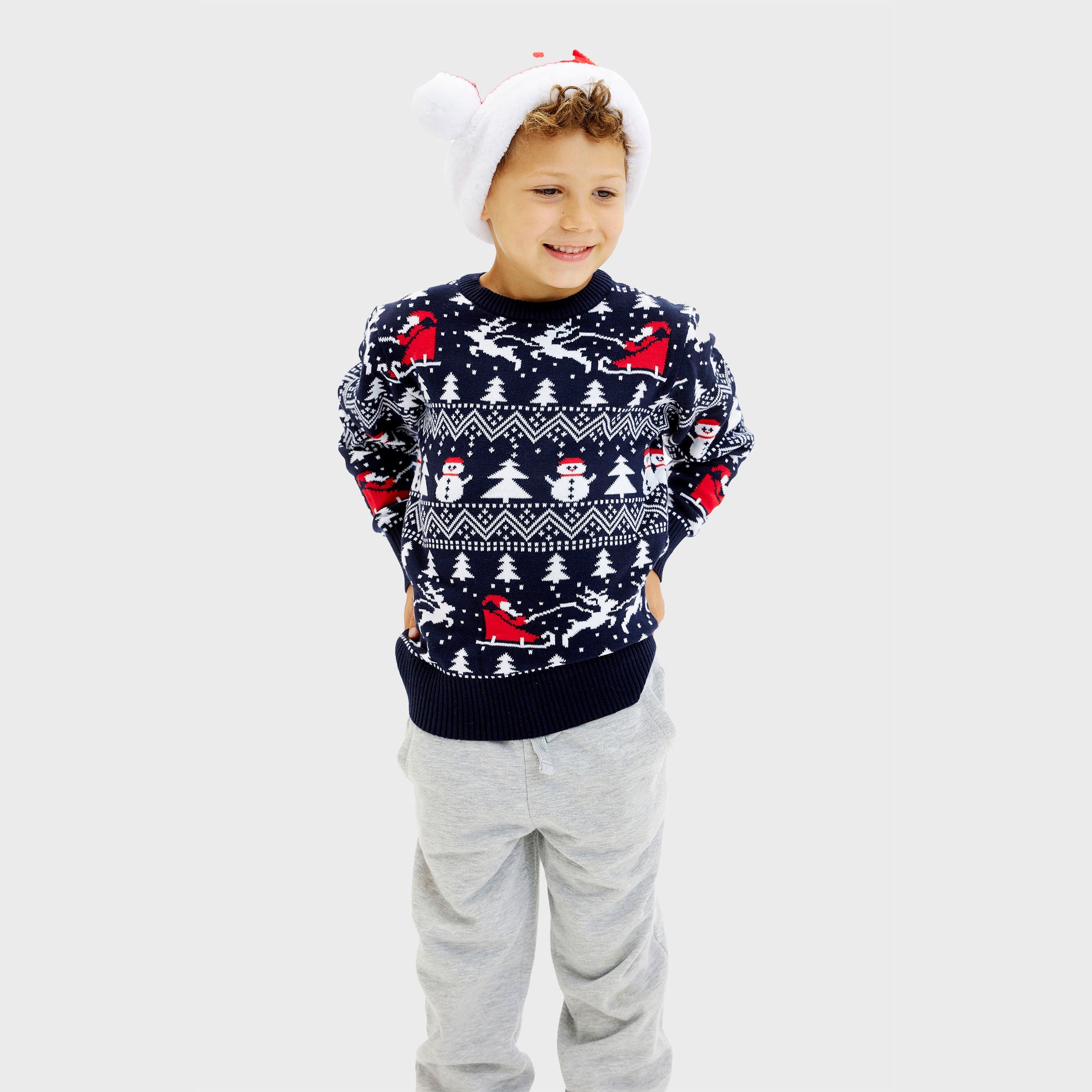 The stylish christmas sweater - child.